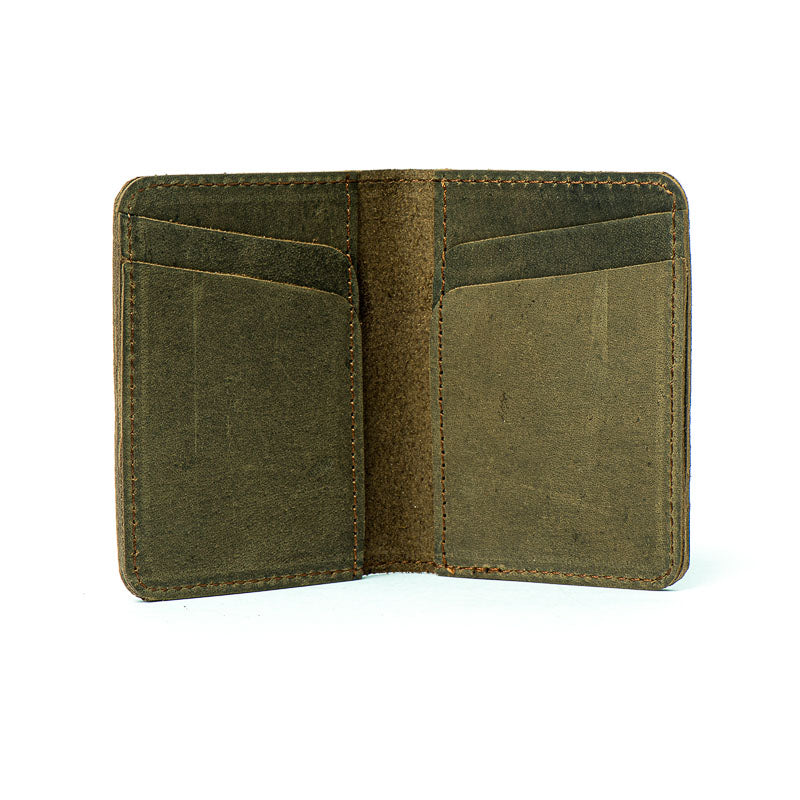 Ethos - Forest Green - Leather Card Holder