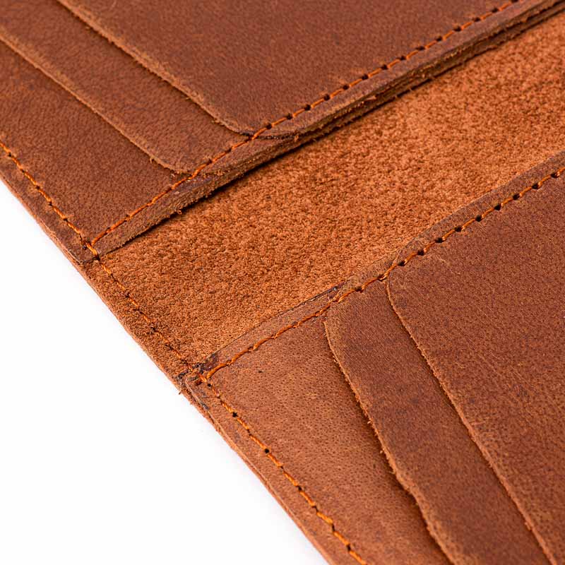 Ethos - Cinnamon - Leather Card Holder