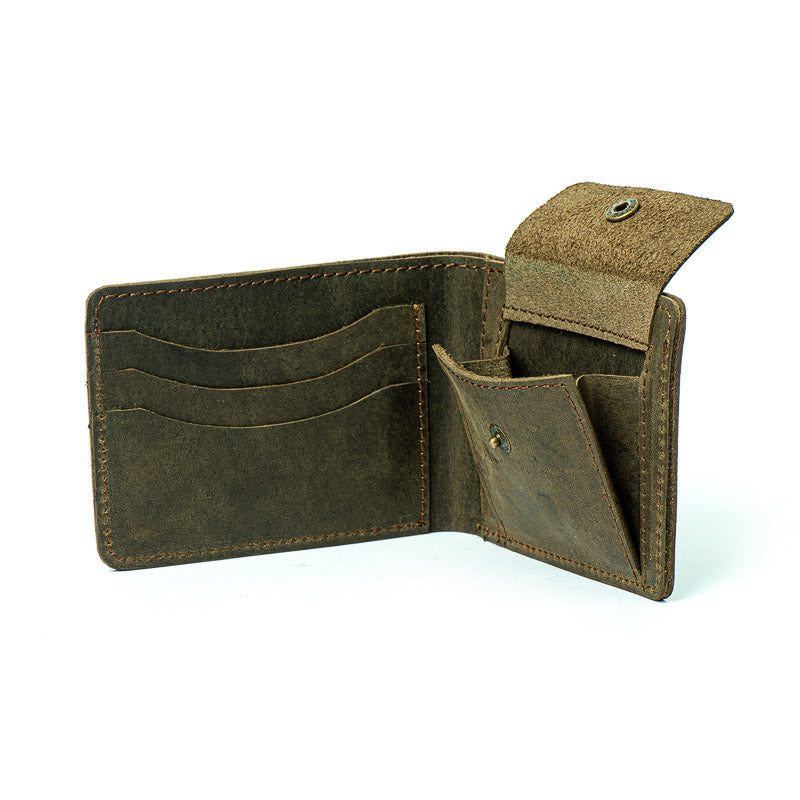 Urbane - Forest Green - Leather Wallet