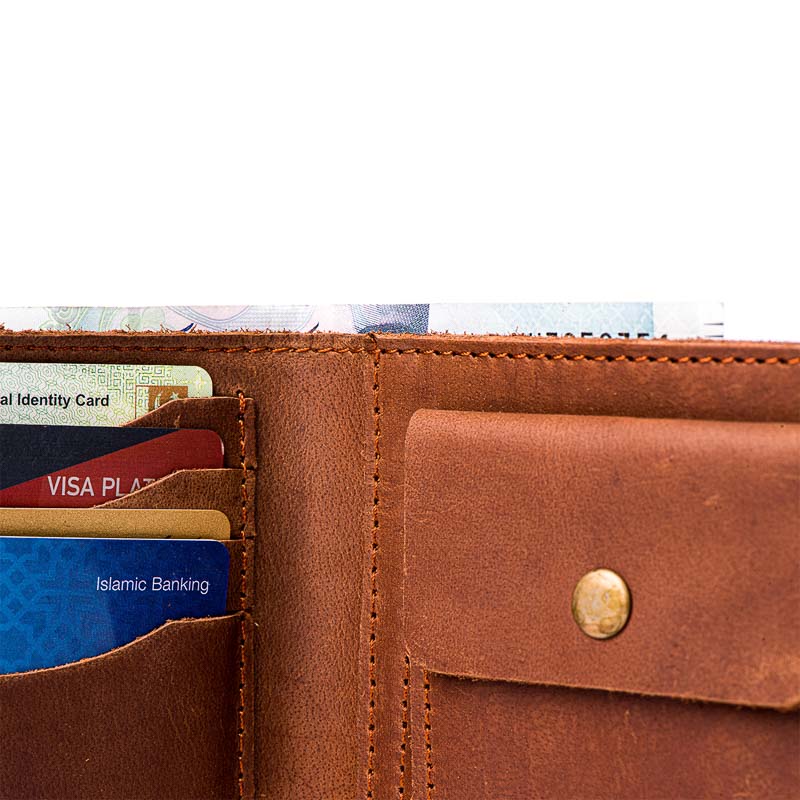 Montage - Cinnamon - Leather Wallet
