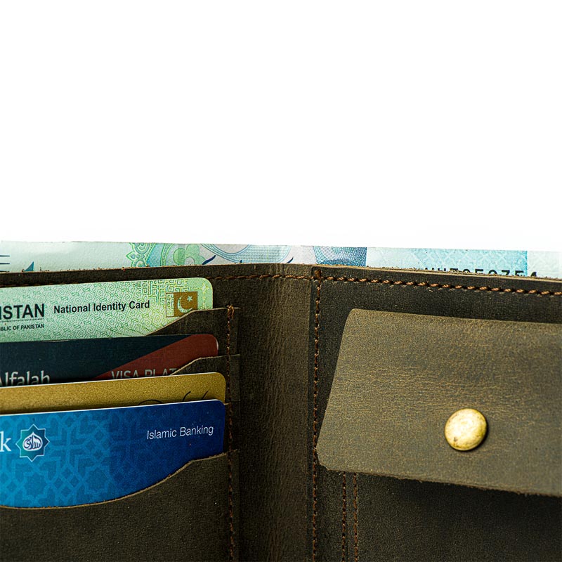 Montage - Forest Green - Leather Wallet