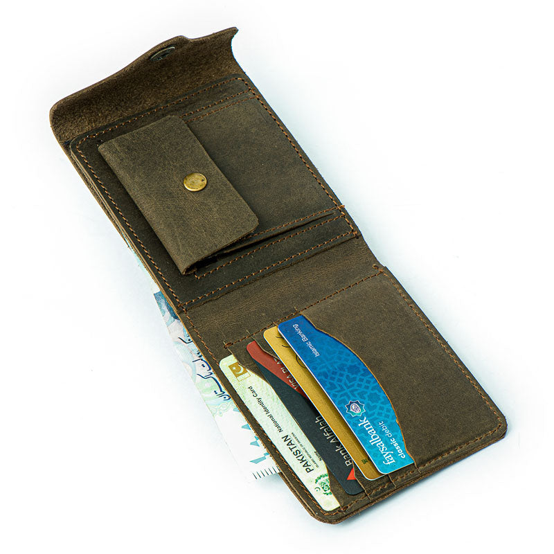 Montage - Forest Green - Leather Wallet
