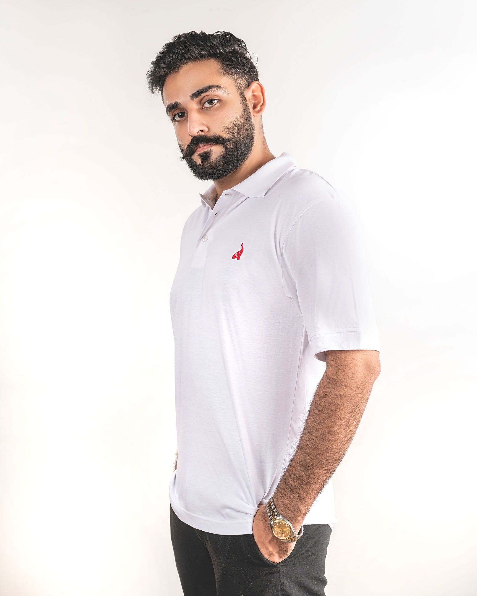 White Polo Shirt
