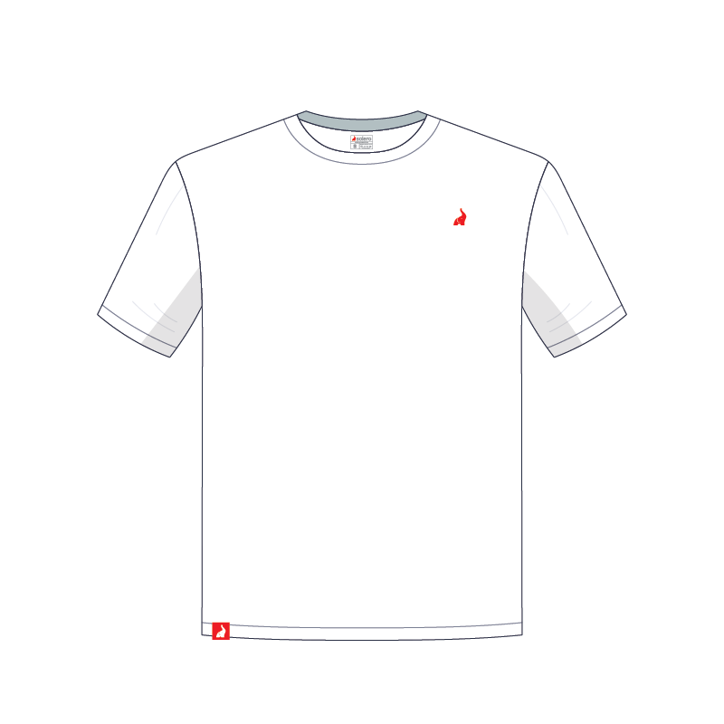 White Basic Tee