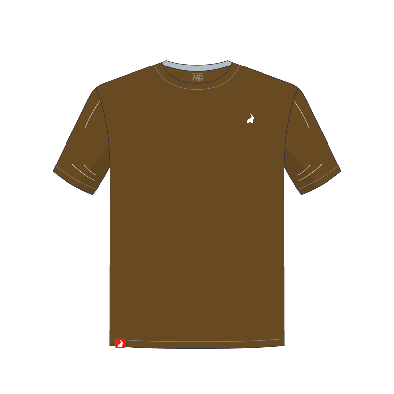 Brown Basic Tee