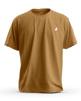 Mens T Shirts | Brown Basic Tee