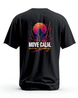 Graphic T Shirt | Move Calm Astronaut Tee