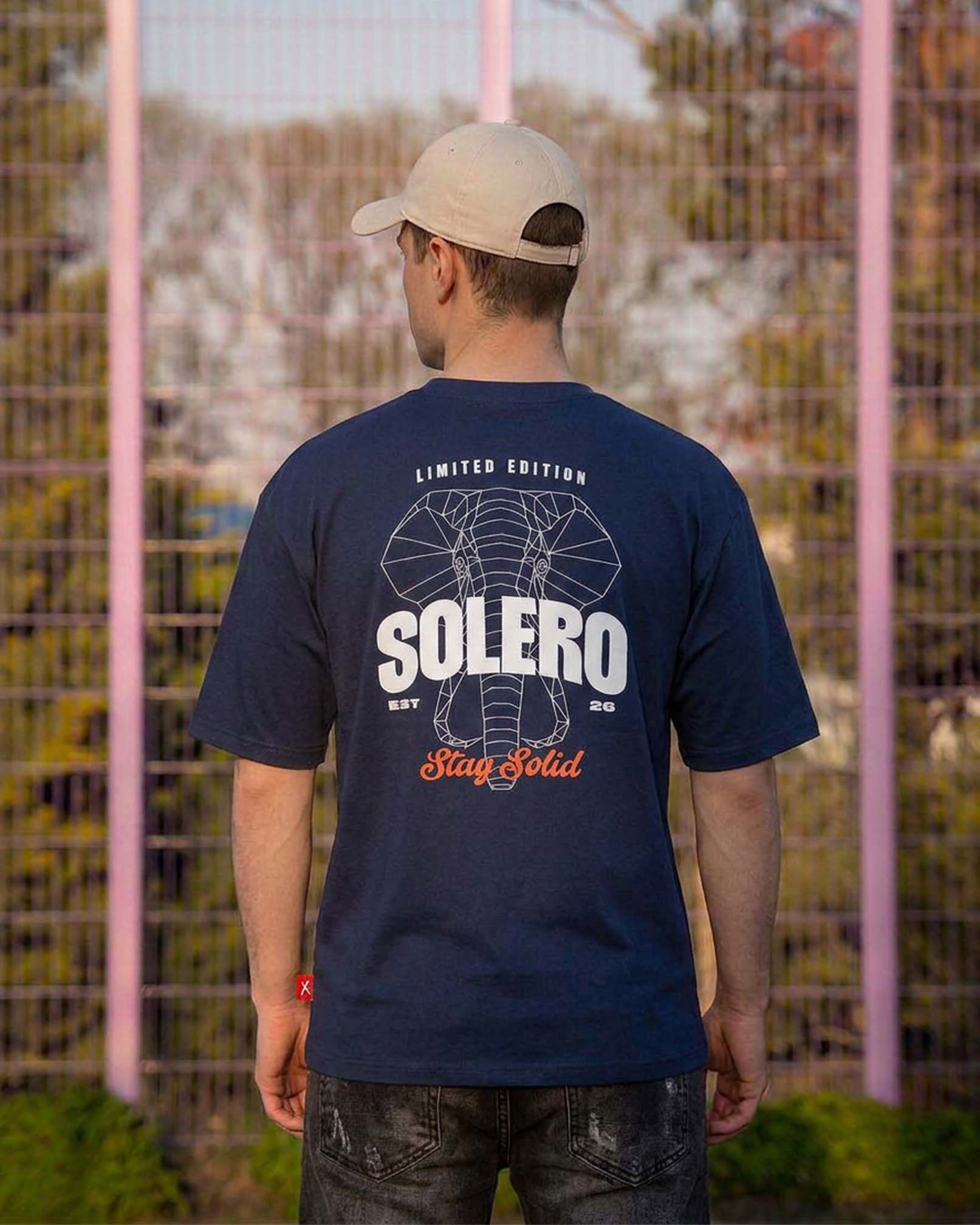Graphic T Shirt | Stay Solid Elephant Tee