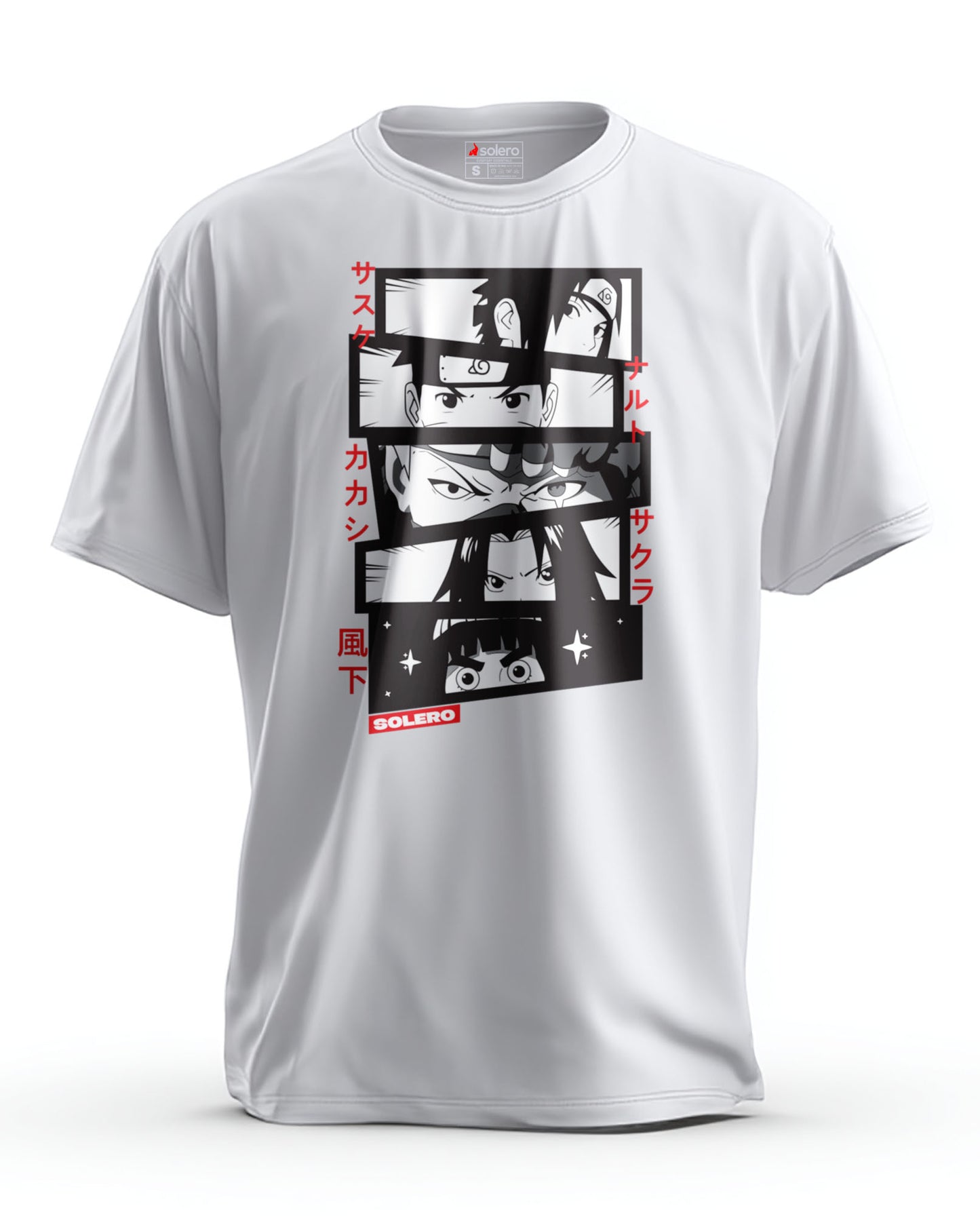 Anime Graphic T Shirt | Anime Panel Tee