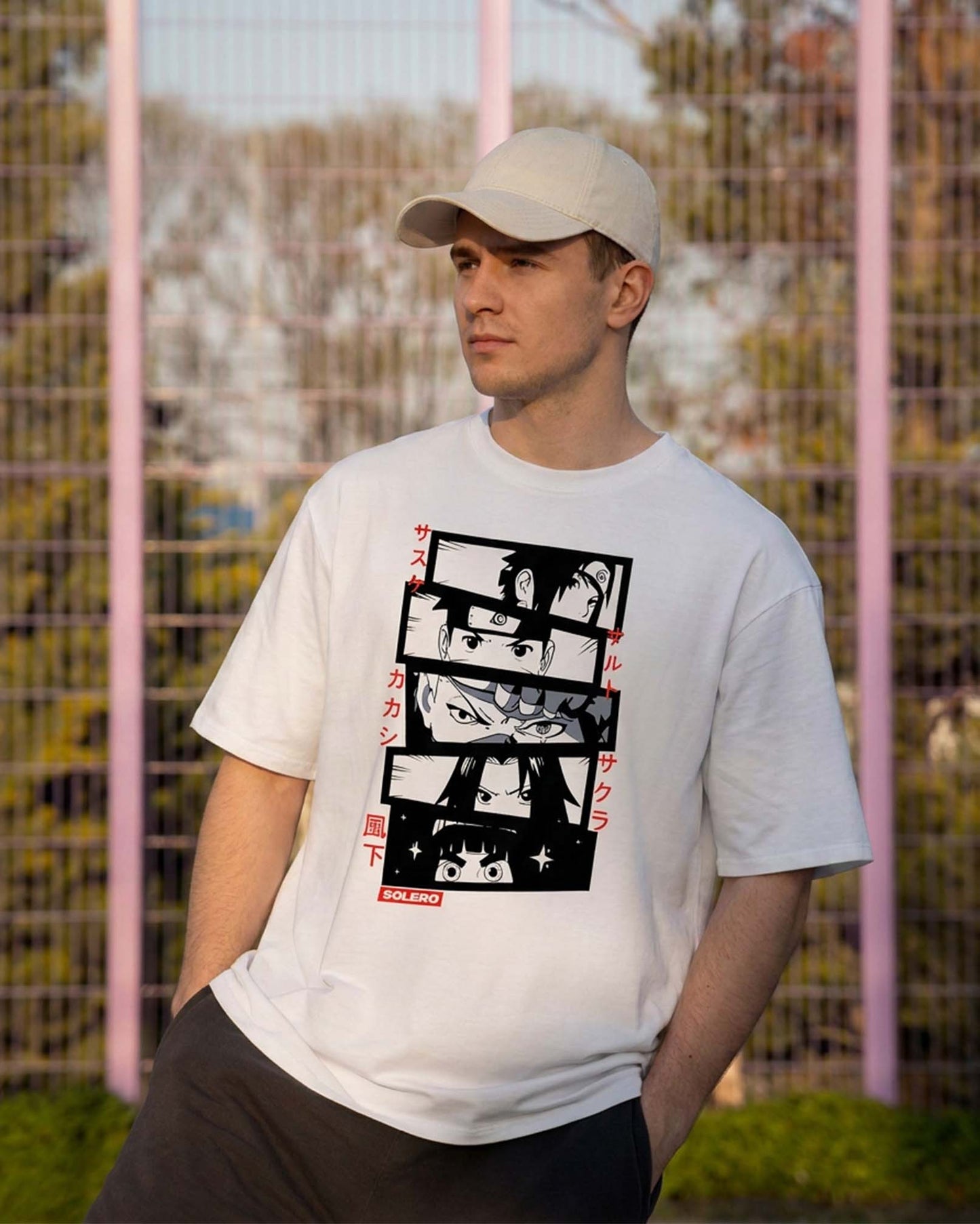 Anime Graphic T Shirt | Anime Panel Tee