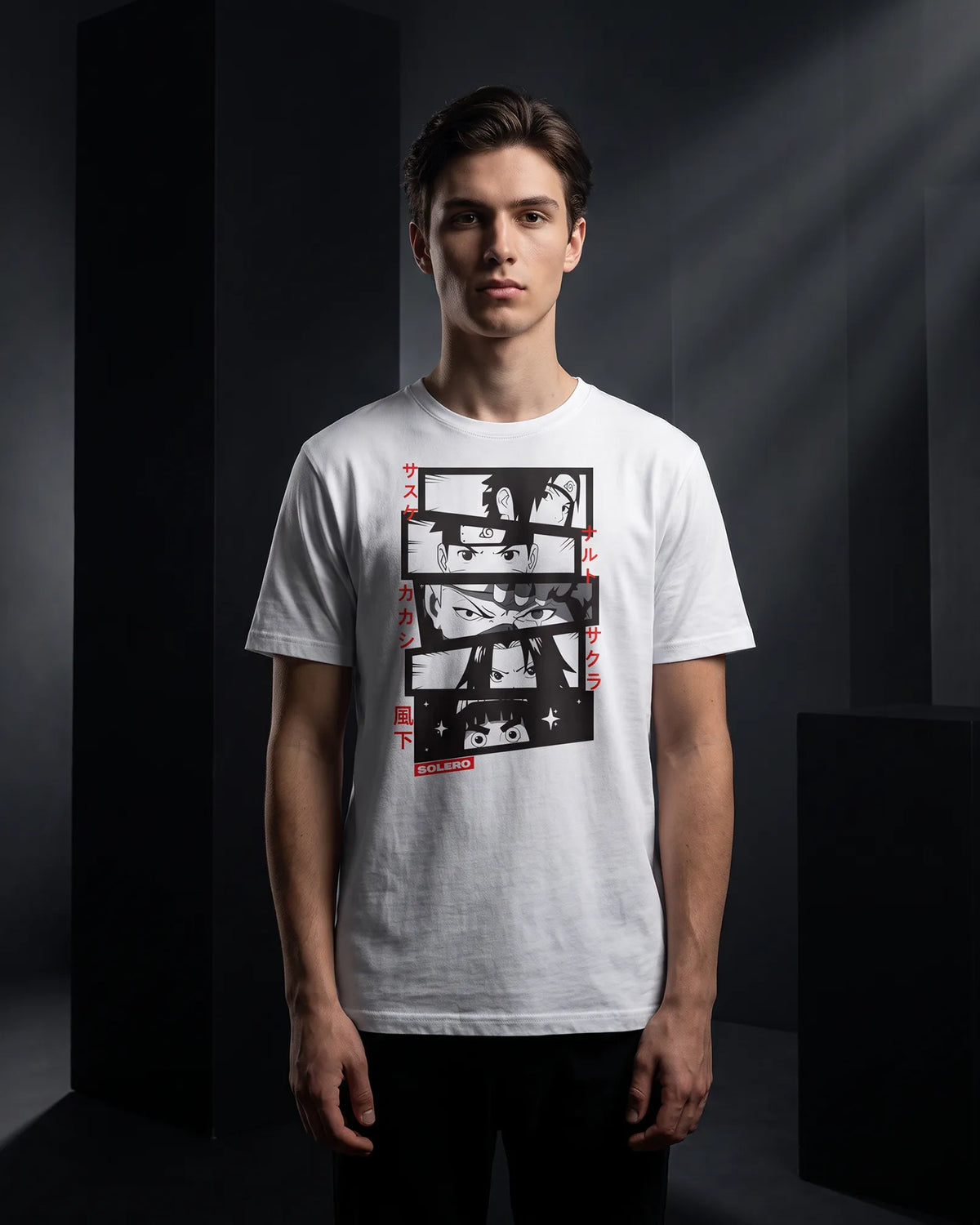 Anime Graphic T Shirt | Anime Panel Tee