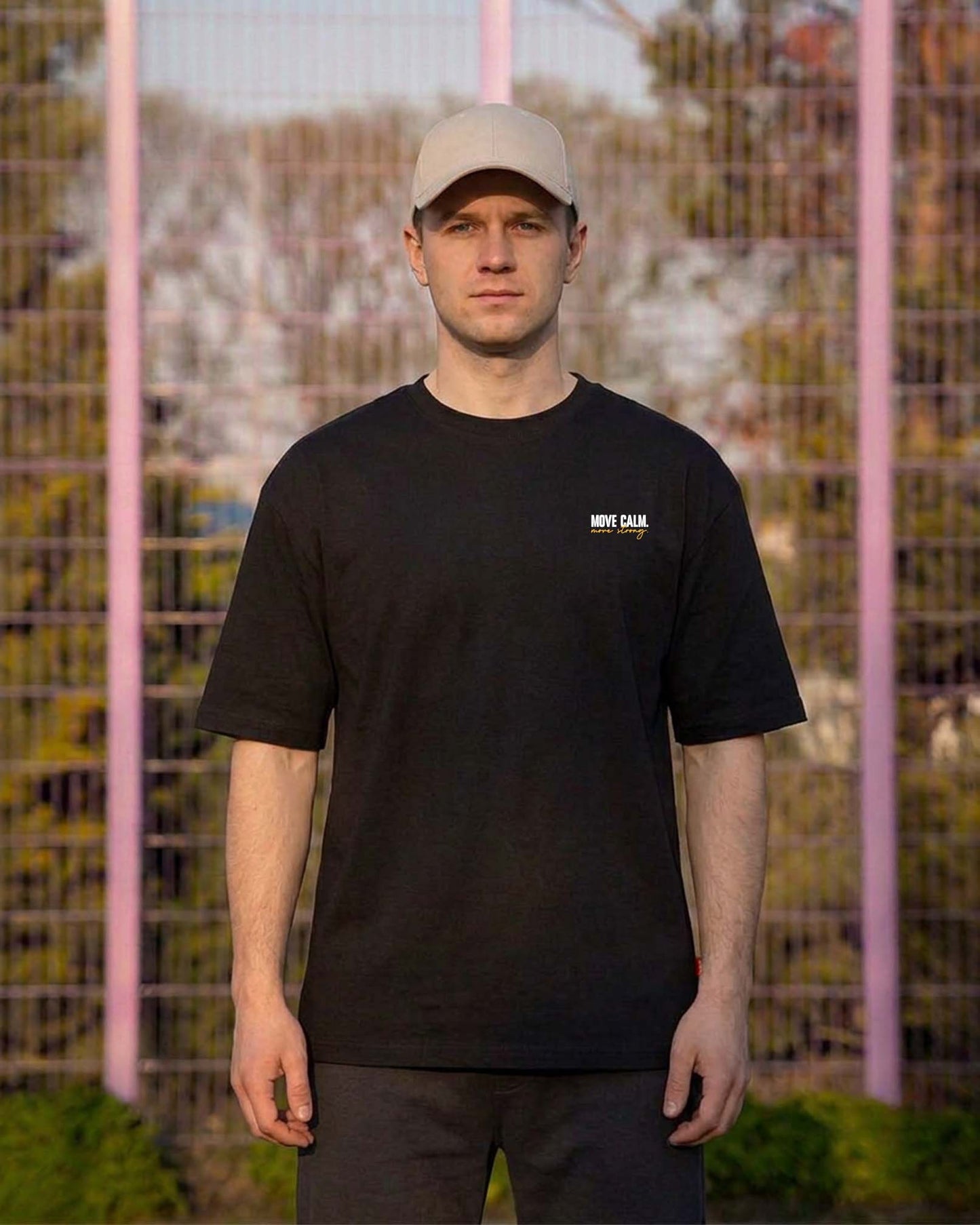 Graphic T Shirt | Move Calm Astronaut Tee