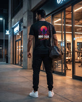 Graphic T Shirt | Move Calm Astronaut Tee