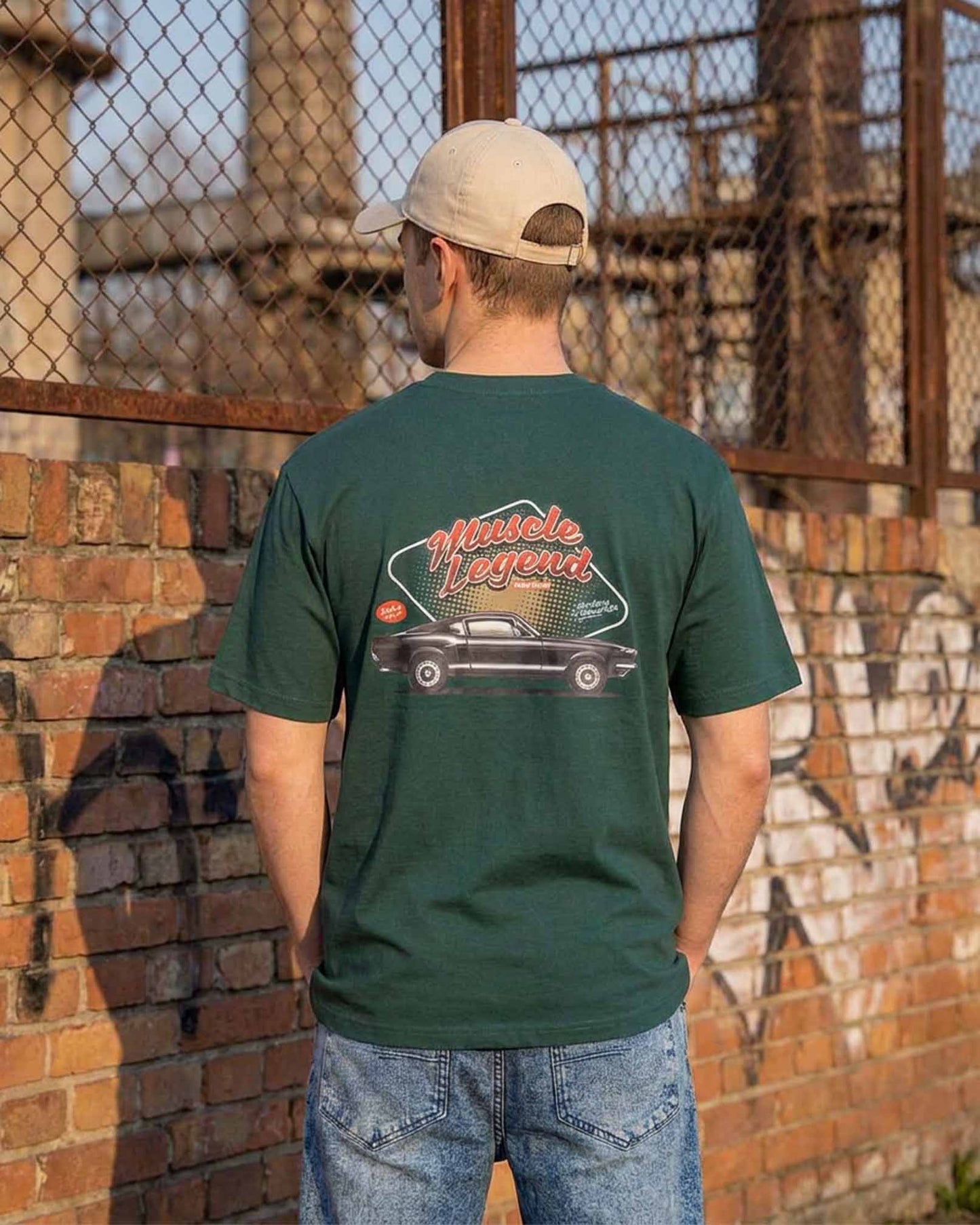 Graphic T Shirt | Muscle Legend Vintage Car Tee