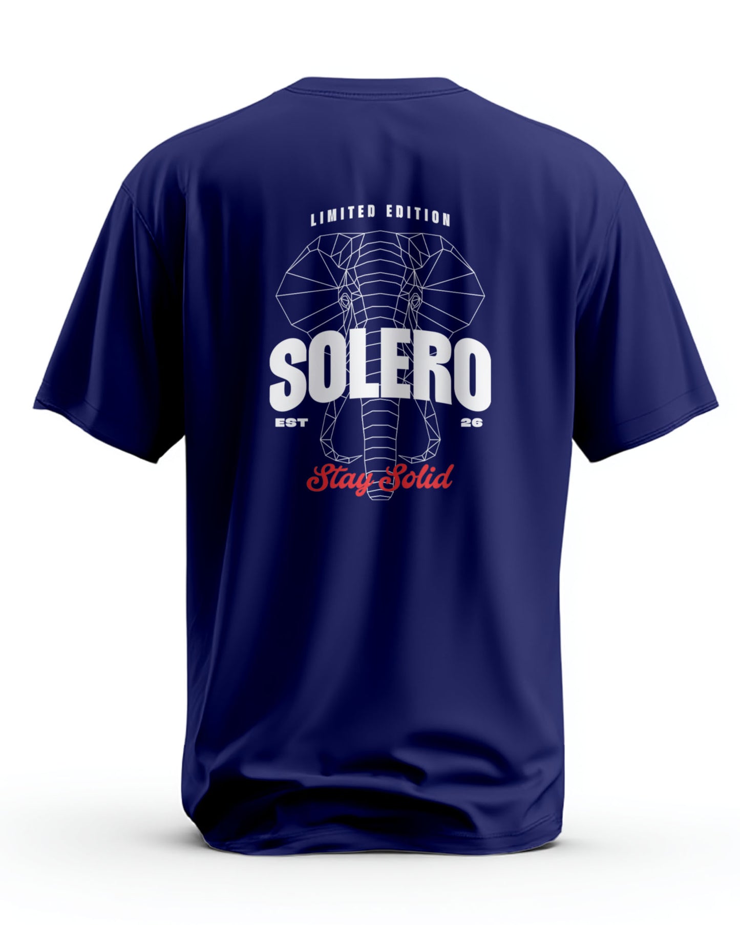 Graphic T Shirt | Stay Solid Elephant Tee