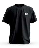 Graphic T Shirt | Yours Truly Black Typography Tee