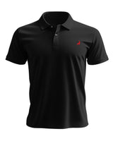 Polo Shirt | Black Cotton Polo Shirt for Men