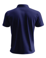 Polo Shirt | Navy Blue Cotton Polo Shirt for Men