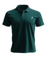 Polo Shirt | Green Cotton Polo Shirt for Men
