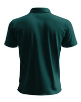 Polo Shirt | Green Cotton Polo Shirt for Men