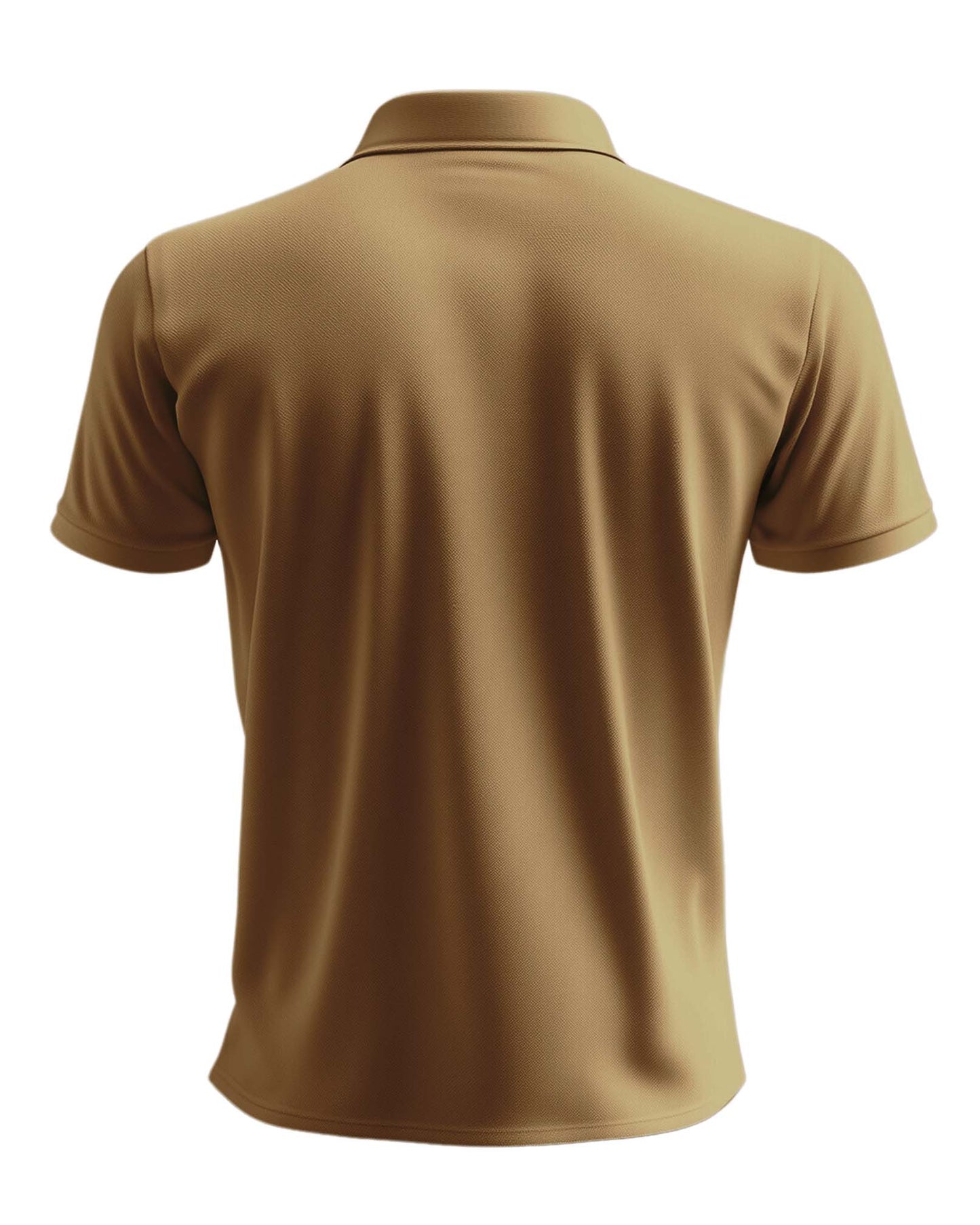 Polo Shirt | Brown Cotton Polo Shirt for Men